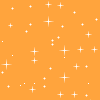 basi glitter sparkle arancio