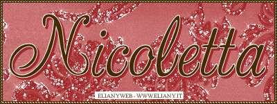 nome glitter nicoletta