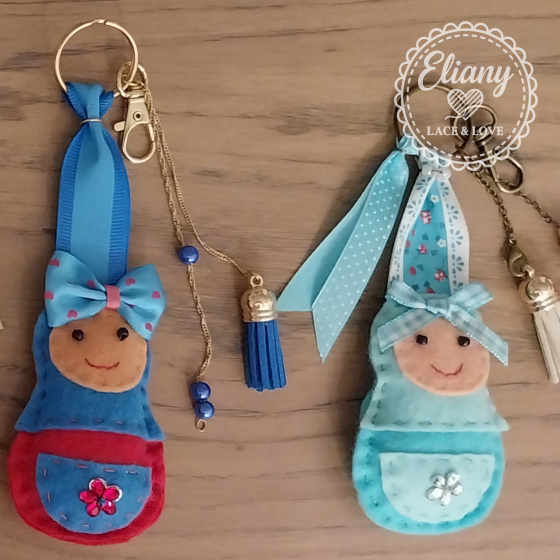 Charms per borse con bambola Matrioska