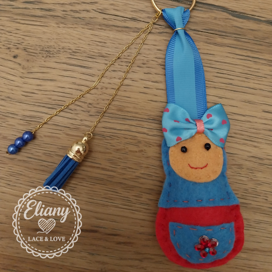 Charms per borse con bambola Matrioska