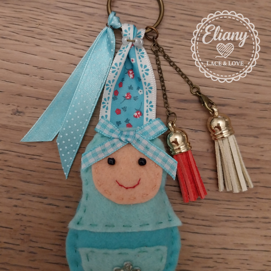 Charms per borse con bambola Matrioska