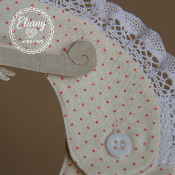 Bavaglie beb� ricamate a punto croce, Precious Moments