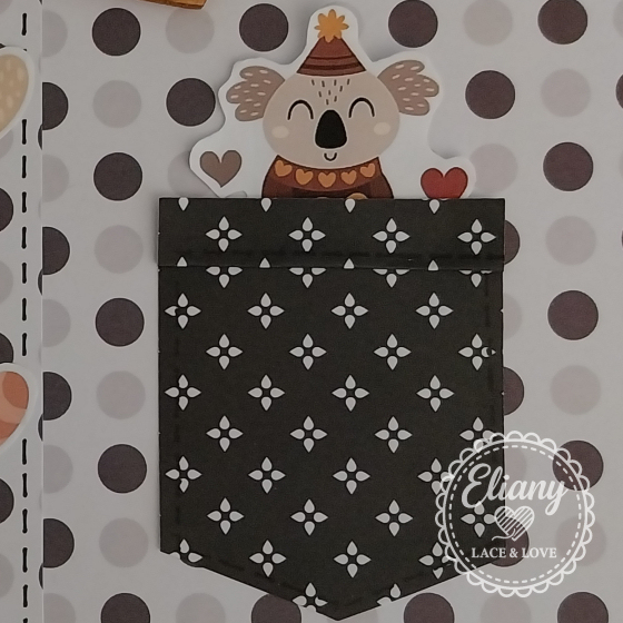 cartoncino porta papillon scrapbook