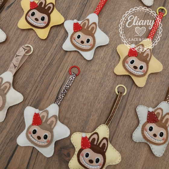 Charms per borse o portachiavi mostriciattoli