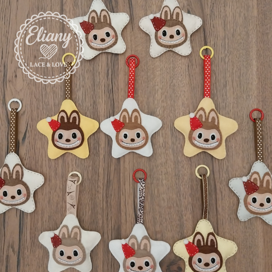 Charms per borse o portachiavi mostriciattoli