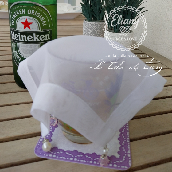 Fazzoletti copri drink da giardino