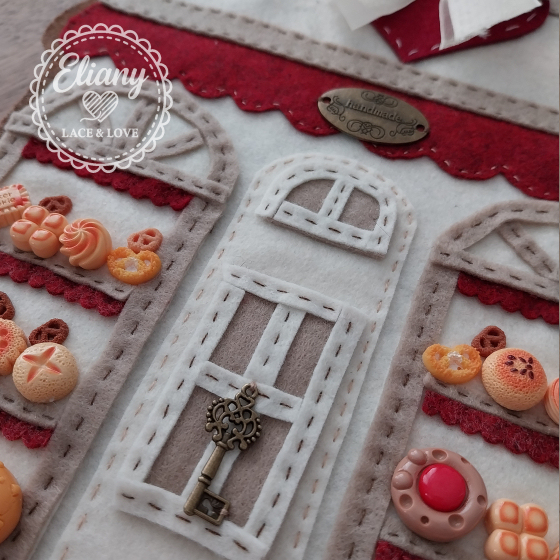 biscotteria decorazioni per cucina in feltro