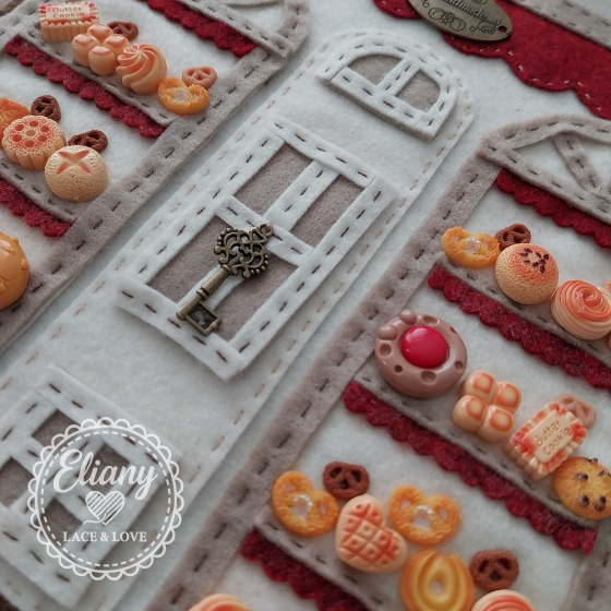 biscotteria decorazioni per cucina in feltro