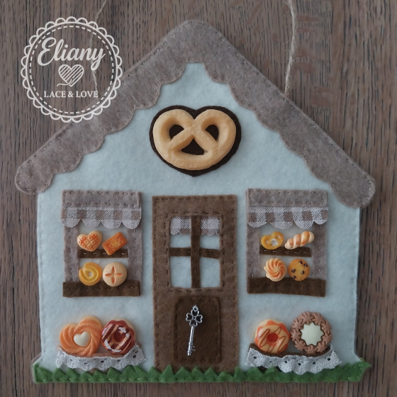 patisserie decorazioni per cucina in feltro