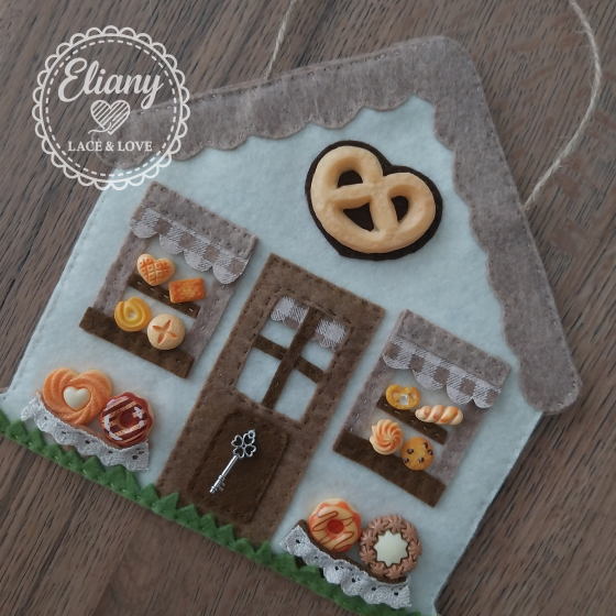 patisserie decorazioni per cucina in feltro