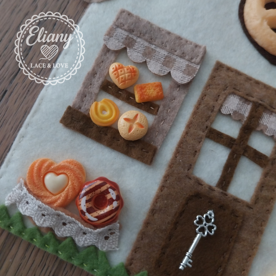 patisserie decorazioni per cucina in feltro