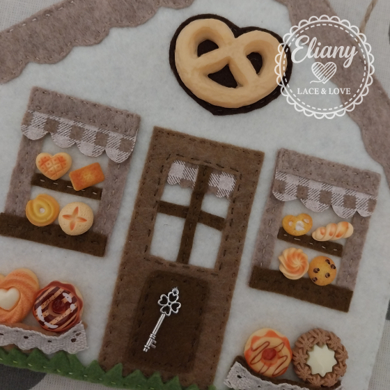 patisserie decorazioni per cucina in feltro