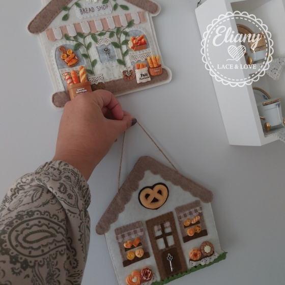 patisserie decorazioni per cucina in feltro