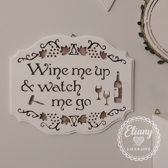 decorazione traforo shabby chic