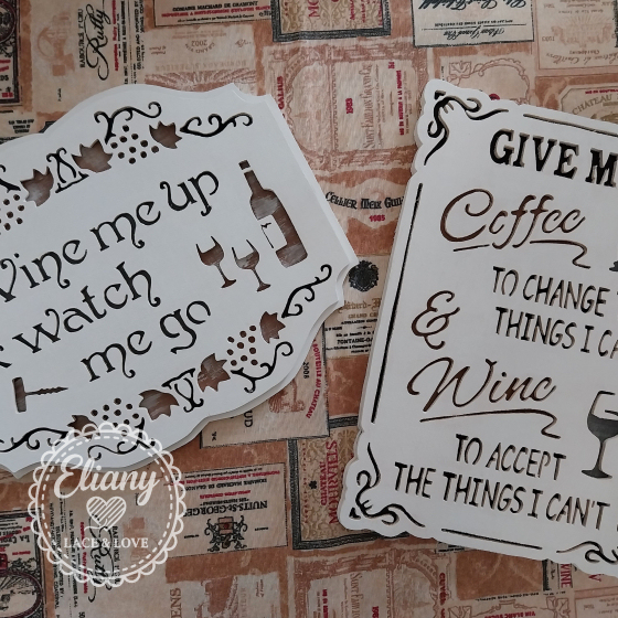 decorazione traforo shabby chic