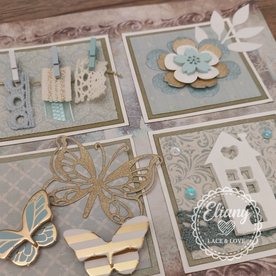 decorazione da parete in carta scrapbooking