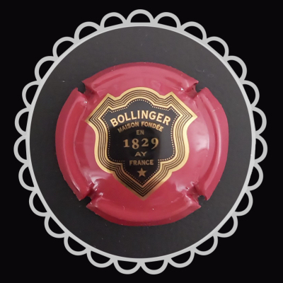 Capsula Champagne Maison Bollinger 1829