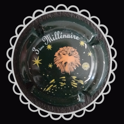 Capsula generica champagne N�612 Polychrome - 3�me Mill�naire