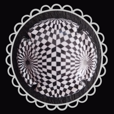 Capsula generica champagne Op Art Lambert N�921