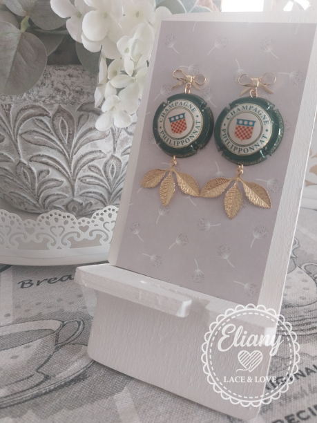 orecchini capsula Champagne Philipponnat